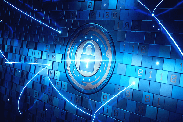 CIS Security controls digital padlock